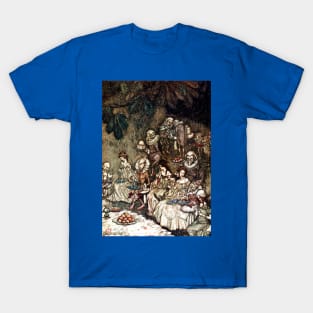 Fairy Banquet - Peter Pan in Kensington Gardens - Arthur Rackham T-Shirt